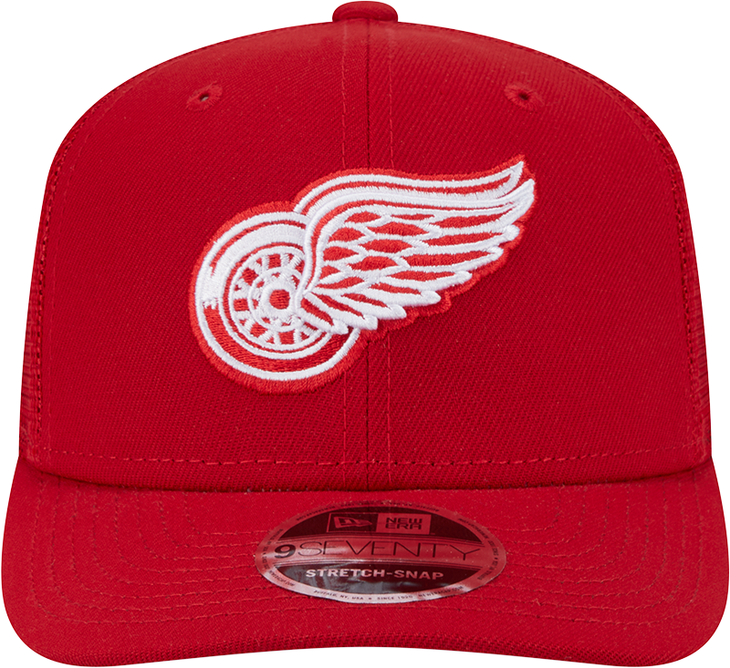 Men's Detroit Red Wings New Era Red New Era 9SEVENTY Trucker Hat