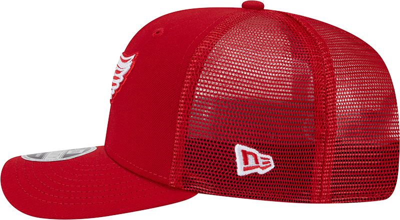 Men's Detroit Red Wings New Era Red New Era 9SEVENTY Trucker Hat