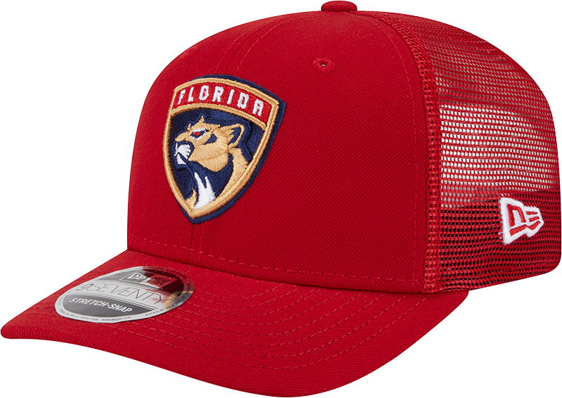 Men's Florida Panthers New Era Red New Era 9SEVENTY Trucker Hat