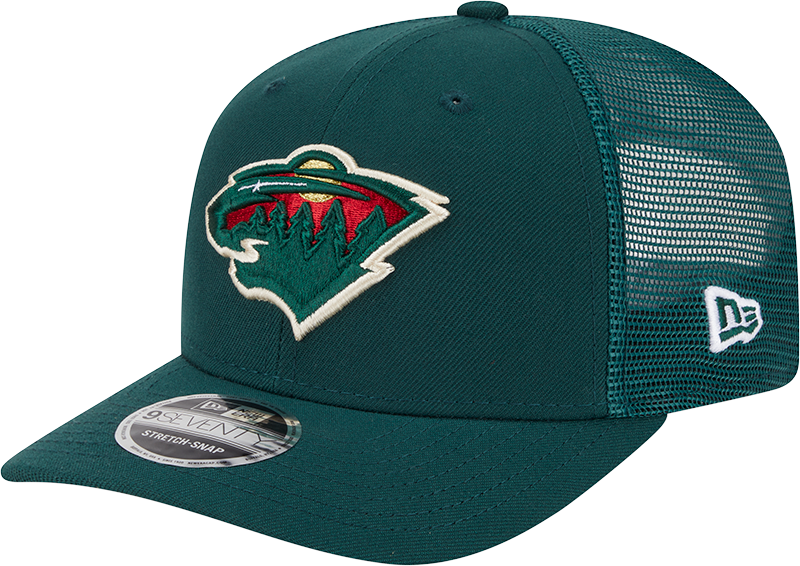 Men's Minnesota Wild New Era Green New Era 9SEVENTY Trucker Hat