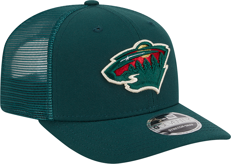 Men's Minnesota Wild New Era Green New Era 9SEVENTY Trucker Hat