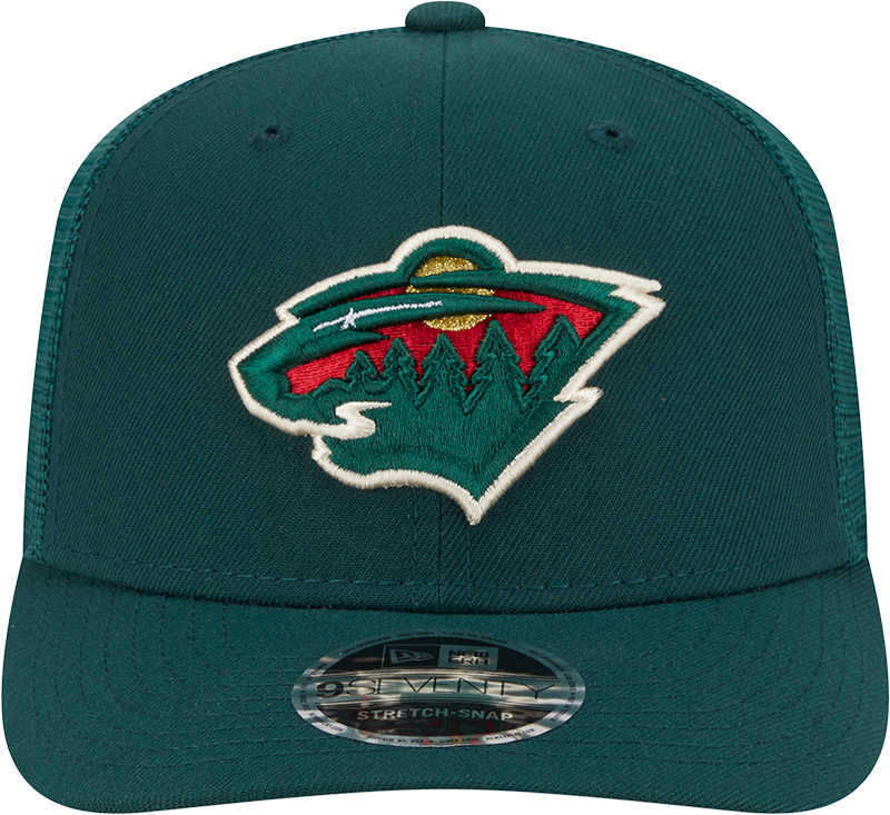 Men's Minnesota Wild New Era Green New Era 9SEVENTY Trucker Hat