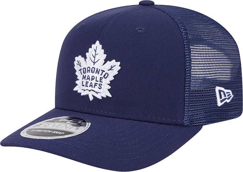 Men's Toronto Maple Leafs New Era Navy New Era 9SEVENTY Trucker Hat