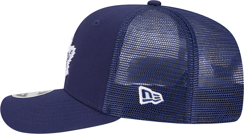 Men's Toronto Maple Leafs New Era Navy New Era 9SEVENTY Trucker Hat