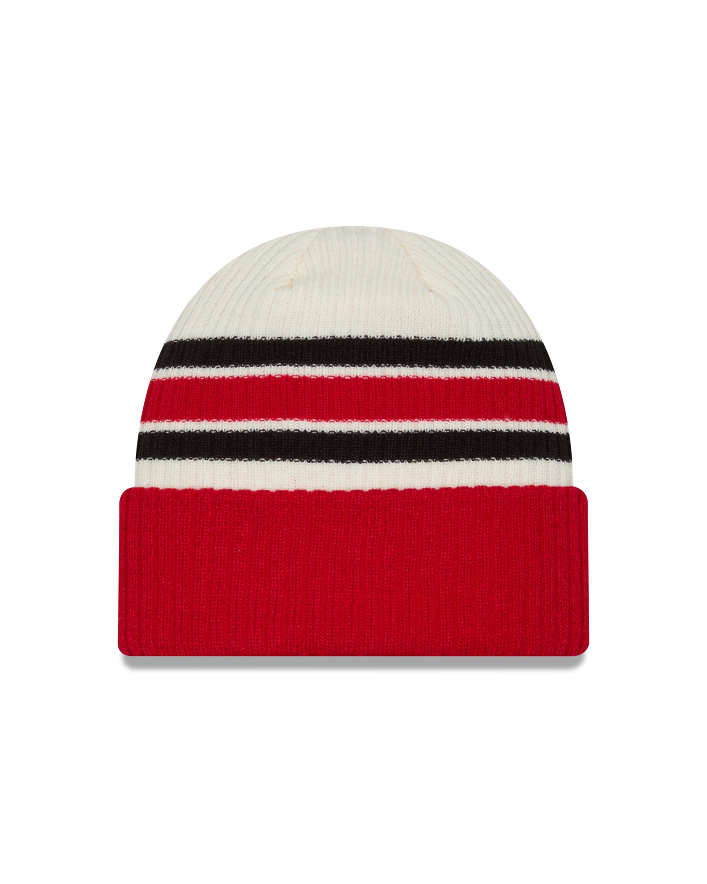 Chicago Blackhawks New Era Alternate Logo Red Vintage Cuffed Knit