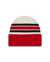 Chicago Blackhawks New Era Alternate Logo Red Vintage Cuffed Knit - Pro Jersey Sports
