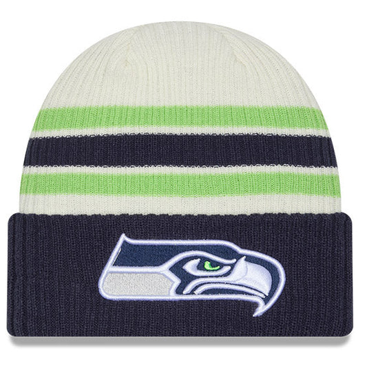 Seattle Seahawks New Era Knit Classic Cuffed Knit - Pro Jersey Sports