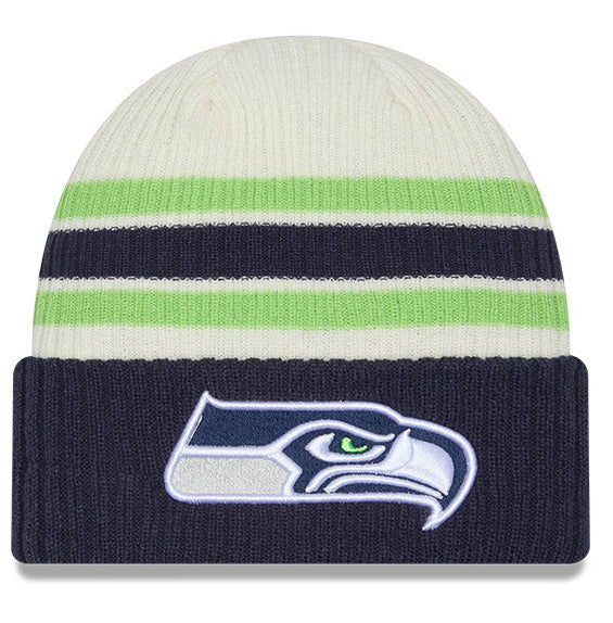 Seattle Seahawks New Era Knit Classic Cuffed Knit - Pro Jersey Sports