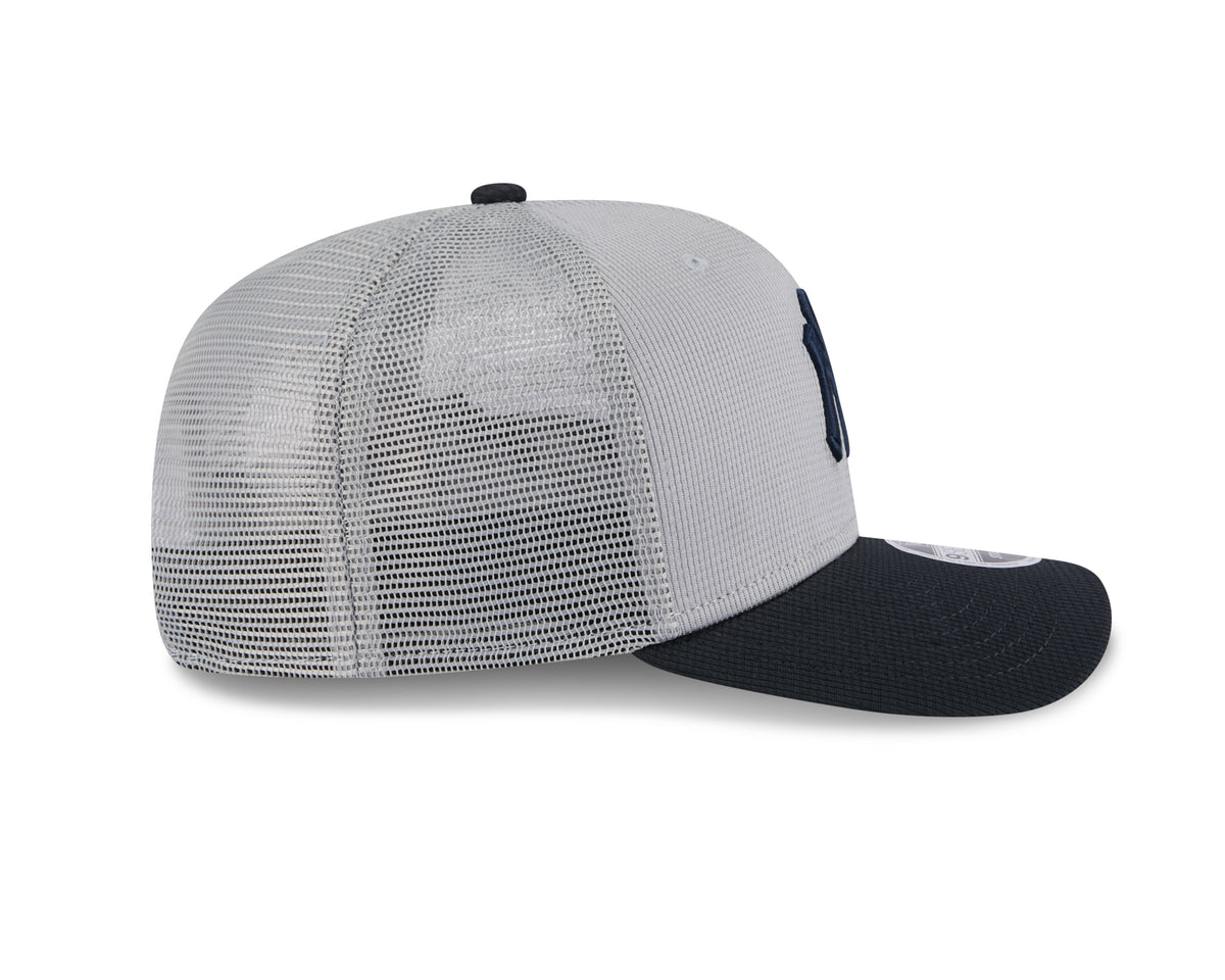 New York Yankees New Era Gray/Navy 2025 Spring Training 9SEVENTY Road Trucker Hat - Pro Jersey Sports