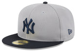 New York Yankees New Era Road Grey 2025 Spring Training 59FIFTY Fitted Hat - Pro Jersey Sports