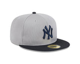 New York Yankees New Era Road Grey 2025 Spring Training 59FIFTY Fitted Hat - Pro Jersey Sports
