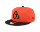 Baltimore Orioles New Era Orange 2025 Spring Training 59FIFTY Fitted Hat - Pro Jersey Sports
