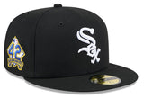 Chicago White Sox Jackie Robinson Day 25 New Era Black Game Authentic Collection On-Field 59FIFTY Fitted Hat - Pro Jersey Sports