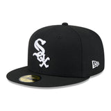 Chicago White Sox Jackie Robinson Day 25 New Era Black Game Authentic Collection On-Field 59FIFTY Fitted Hat - Pro Jersey Sports