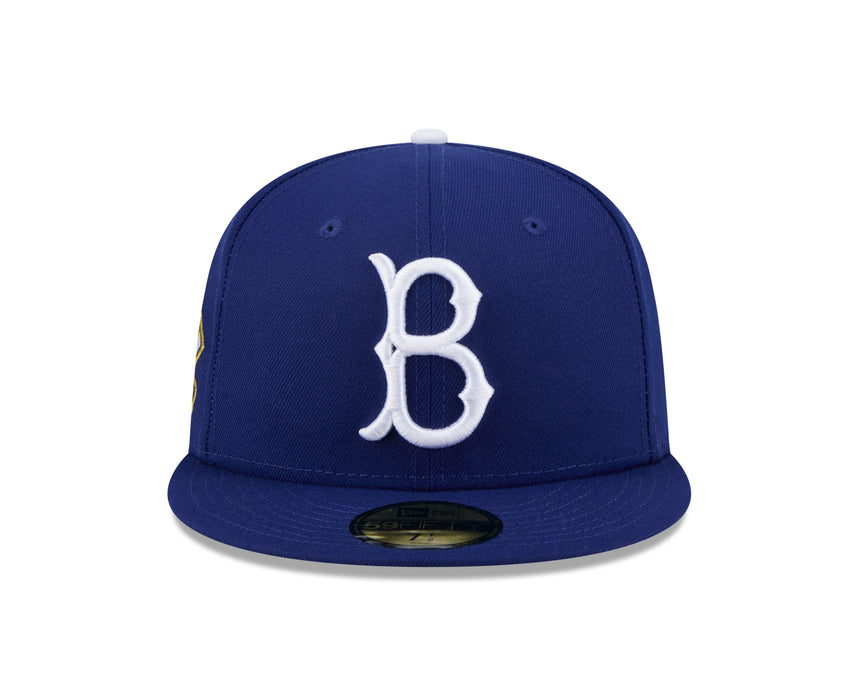 Los Angeles Dodgers Jackie Robinson Day 25 Brooklyn New Era Royal Game Authentic Collection On-Field 59FIFTY Fitted Hat - Pro Jersey Sports