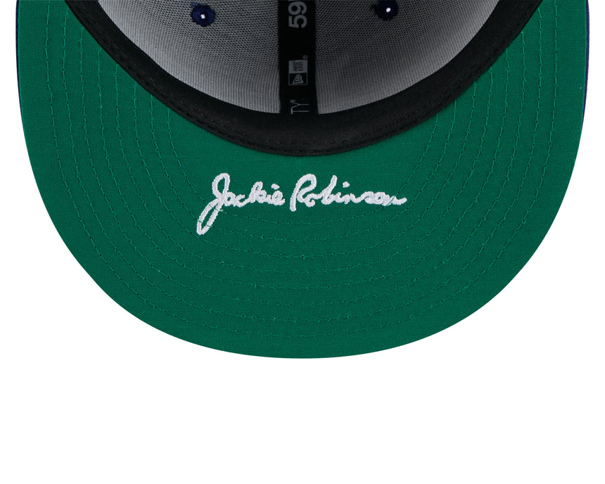 Los Angeles Dodgers Jackie Robinson Day 25 Brooklyn New Era Royal Game Authentic Collection On-Field 59FIFTY Fitted Hat - Pro Jersey Sports