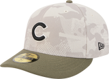 Chicago Cubs 2025 Armed Forces Day New Era Camo 59FIFTY Fitted Hat - Pro Jersey Sports