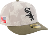 Chicago White Sox 2025 Armed Forces Day New Era Camo 59FIFTY Fitted Hat - Pro Jersey Sports
