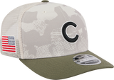 Chicago Cubs New Era Camo 2025 Armed Forces Day 9SEVENTY Trucker Hat - Pro Jersey Sports