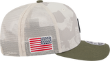 Chicago Cubs New Era Camo 2025 Armed Forces Day 9SEVENTY Trucker Hat - Pro Jersey Sports