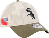 Chicago White Sox Camo 2025 Armed Forces Day New Era 39THIRTY Flex Hat - Pro Jersey Sports