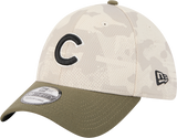 Chicago Cubs Camo 2025 Armed Forces Day New Era 39THIRTY Flex Hat - Pro Jersey Sports