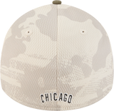 Chicago Cubs Camo 2025 Armed Forces Day New Era 39THIRTY Flex Hat - Pro Jersey Sports
