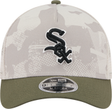 Chicago White Sox 2025 Armed Forces Day Camo New Era 9FORTY M-Crown Trucker Adjustable Hat - Pro Jersey Sports