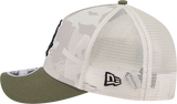 Chicago White Sox 2025 Armed Forces Day Camo New Era 9FORTY M-Crown Trucker Adjustable Hat - Pro Jersey Sports
