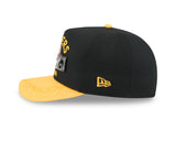 Men's Pittsburgh Steelers New Era Black 2025 On Stage NFL Draft A-Frame 59FIFTY Fitted Hat - Pro Jersey Sports