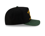 Men's Green Bay Packers New Era 2025 NFL Draft Black A-Frame 9FIFTY Snapback Adjustable Hat - Pro Jersey Sports