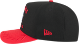 Men's Houston Texans New Era 2025 NFL Draft Black A-Frame 9FIFTY Snapback Adjustable Hat - Pro Jersey Sports