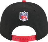 Men's Houston Texans New Era 2025 NFL Draft Black A-Frame 9FIFTY Snapback Adjustable Hat - Pro Jersey Sports