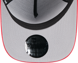 Men's Houston Texans New Era 2025 NFL Draft Black A-Frame 9FIFTY Snapback Adjustable Hat - Pro Jersey Sports