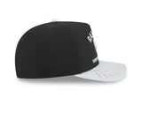 Men's Las Vegas Raiders New Era 2025 NFL Draft Black A-Frame 9FIFTY Snapback Adjustable Hat - Pro Jersey Sports