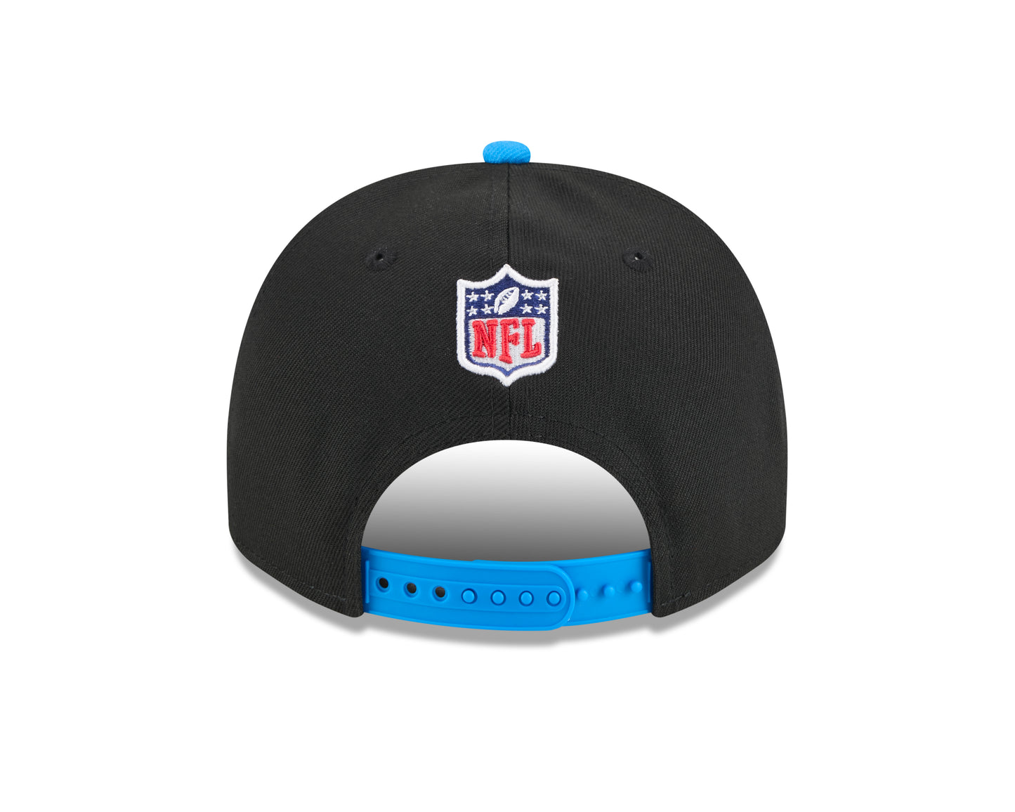 Men's Detroit Lions New Era 2025 NFL Draft Black A-Frame 9FIFTY Snapback Adjustable Hat - Pro Jersey Sports