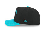 Men's Miami Dolphins New Era 2025 NFL Draft Black A-Frame 9FIFTY Snapback Adjustable Hat - Pro Jersey Sports