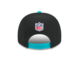 Men's Miami Dolphins New Era 2025 NFL Draft Black A-Frame 9FIFTY Snapback Adjustable Hat - Pro Jersey Sports