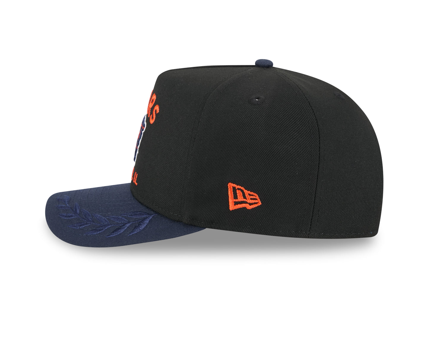 Men's Chicago Bears New Era 2025 NFL Draft Black A-Frame 9FIFTY Snapback Adjustable Hat - Pro Jersey Sports
