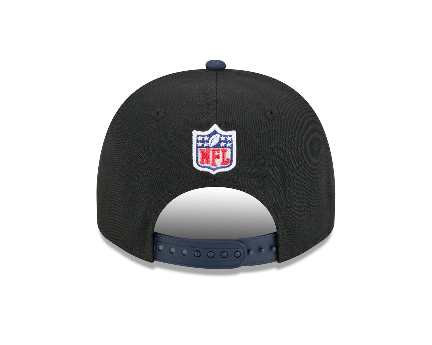 Men's Chicago Bears New Era 2025 NFL Draft Black A-Frame 9FIFTY Snapback Adjustable Hat - Pro Jersey Sports