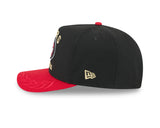 Men's San Francisco 49ers New Era 2025 NFL Draft Black A-Frame 9FIFTY Snapback Adjustable Hat - Pro Jersey Sports