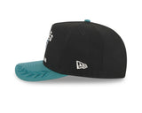 Men's Philadelphia Eagles New Era 2025 NFL Draft Black A-Frame 9FIFTY Snapback Adjustable Hat - Pro Jersey Sports