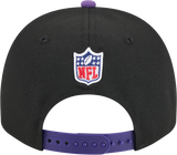 Men's Minnesota Vikings New Era 2025 NFL Draft Black A-Frame 9FIFTY Snapback Adjustable Hat - Pro Jersey Sports