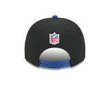 Men's New York Giants New Era 2025 NFL Draft Black A-Frame 9FIFTY Snapback Adjustable Hat - Pro Jersey Sports