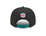 Men's New York Jets New Era 2025 NFL Draft Black A-Frame 9FIFTY Snapback Adjustable Hat - Pro Jersey Sports