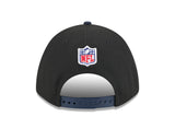 Men's Chicago Bears New Era 2025 NFL Draft Black M-Crown 9FORTY Snapback Adjustable Hat - Pro Jersey Sports