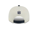 Men's Chicago Bears New Era 2025 NFL Draft Chrome A-Frame 9FIFTY Snapback Adjustable Hat - Pro Jersey Sports