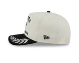 Men's Las Vegas Raiders New Era 2025 NFL Draft Chrome A-Frame 9FIFTY Snapback Adjustable Hat - Pro Jersey Sports