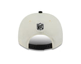 Men's Las Vegas Raiders New Era 2025 NFL Draft Chrome A-Frame 9FIFTY Snapback Adjustable Hat - Pro Jersey Sports