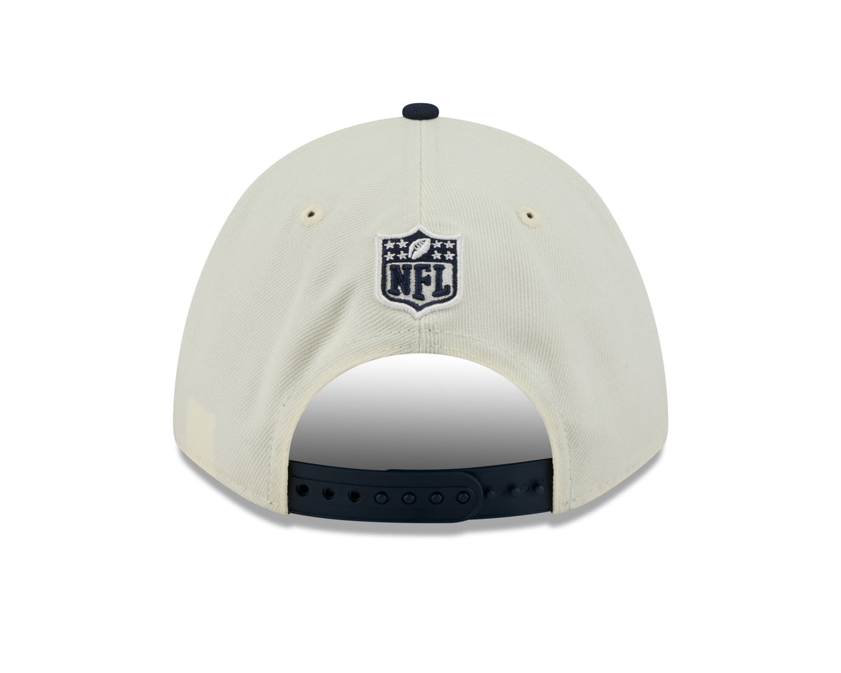 Men's Chicago Bears New Era 2025 NFL Draft Chrome M-Crown 9FORTY Snapback Adjustable Hat - Pro Jersey Sports
